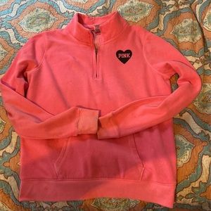 VS PINK half zip